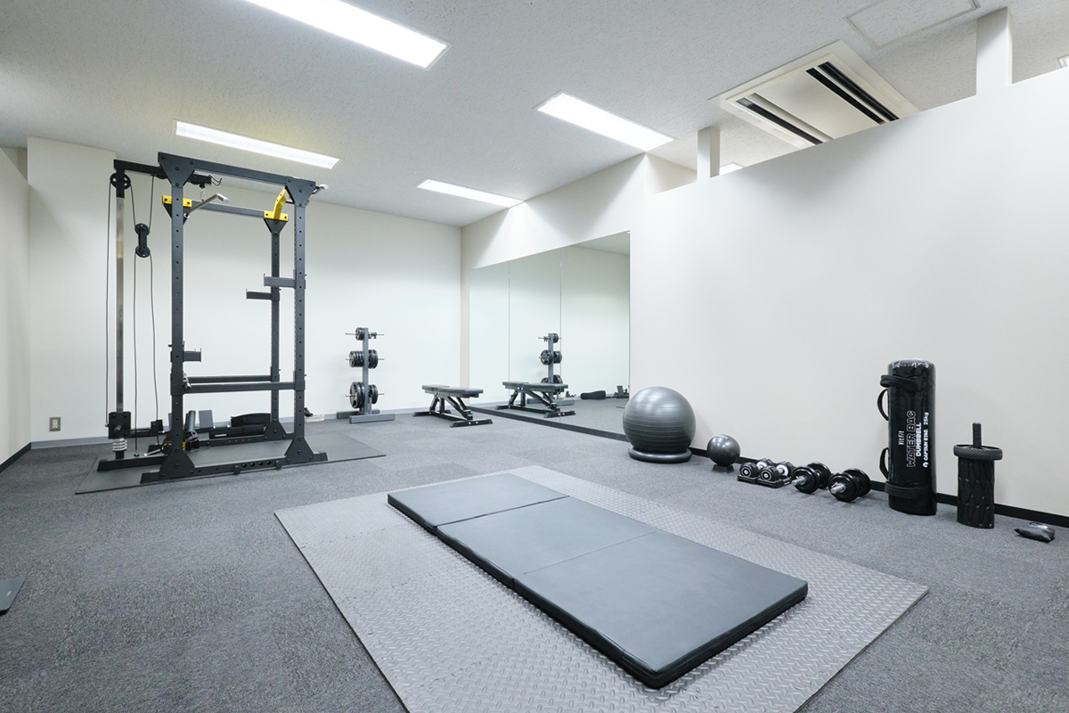 誰にも見られない完全個室のプライベートジム